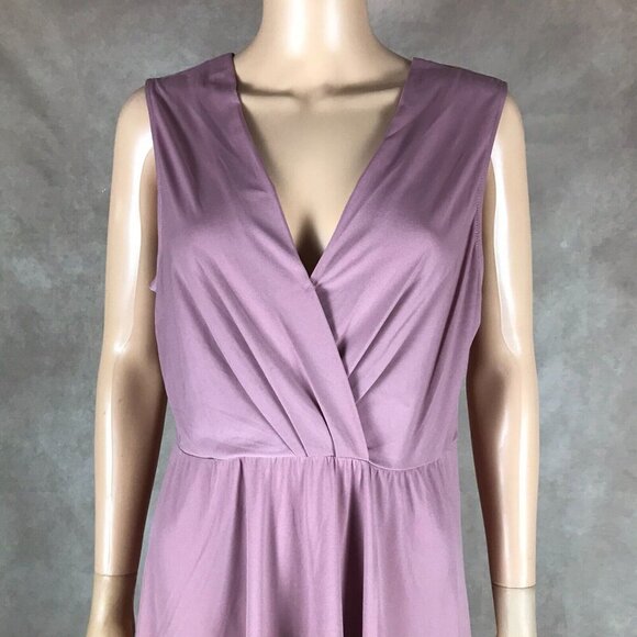 BCBG Pink Surplice Mini Dress NWT Large - Picture 5 of 11
